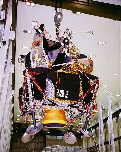 Apollo 10 Lunar Module 4 Mating to Adapter NASA Photo Print for Sale
