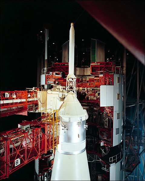 Apollo 8 Spacecraft on Launch Pad NASA  Photo Print for Sale