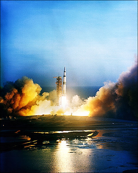 Spacecraft Launch Sequence NASA Apollo 8  Photo Print for Sale