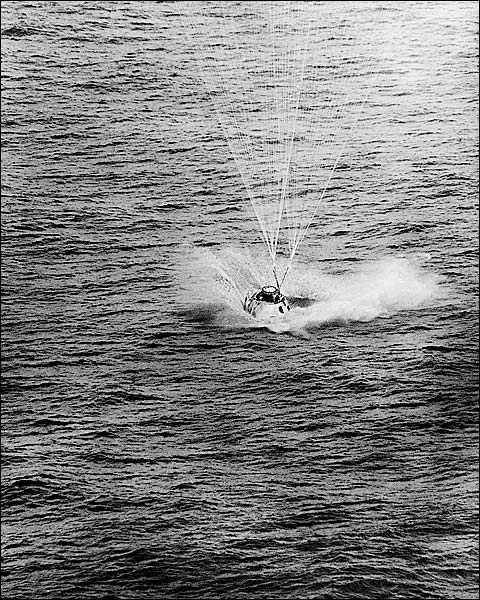 NASA Apollo 9 Reentry Splashdown Photo Print for Sale