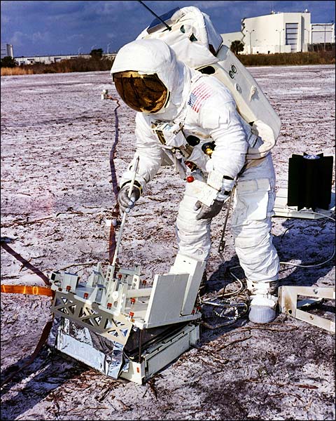 Astronaut Jim Lovell & RTG Apollo 13 NASA Photo Print for Sale