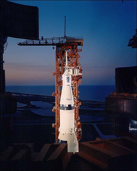 NASA Apollo 13 CSM & Escape Tower Photo Print for Sale