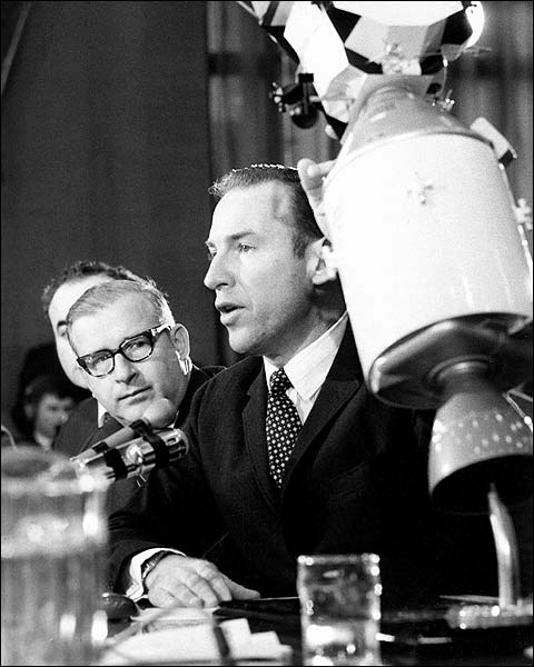 Astronaut James Lovell Senate Committee Photo Print for Sale