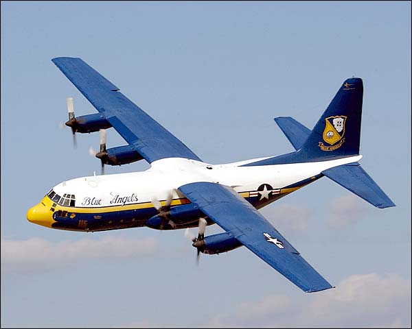 US Navy Blue Angels Fat Albert C-130 Photo Print for Sale