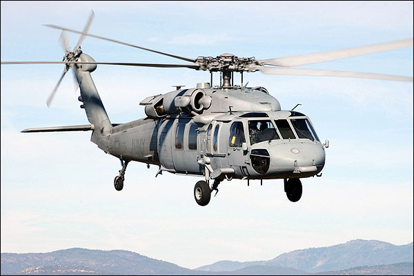 H-60 Knighthawk Helicopter Hc-3 Navy Photo Print for Sale