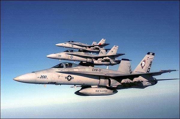 F/A-18 Hornets of CVW-17 VFA-83 F-18 Photo Print for Sale
