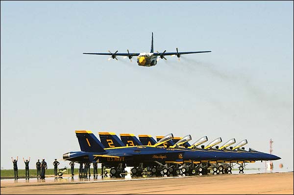 Blue Angels C-130 Hercules Transport 'Fat Albert'  Photo Print for Sale