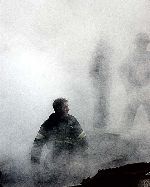 Fire Fighter World Trade Center 9/11 NYC Photo Print for Sale