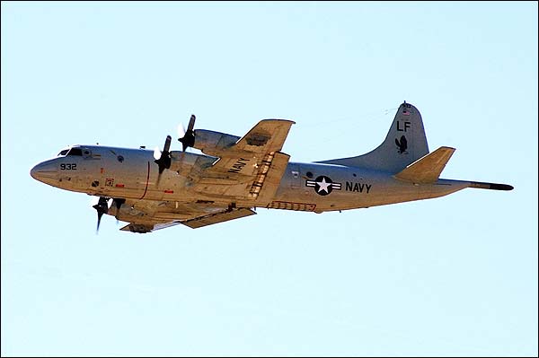Navy P-3 / P3-C Orion Aircraft on Patrol Photo Print for Sale