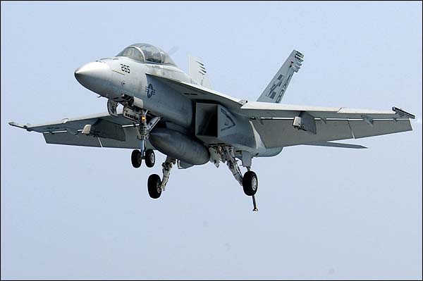 F/A-18C Hornet Prepares to Land Photo Print for Sale