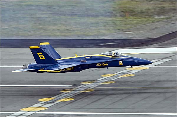 Blue Angels Jet Landing Photo Print for Sale