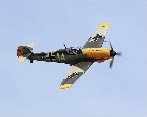 Bf 109 / Bf 109E German WWII Fighter Photo Print for Sale