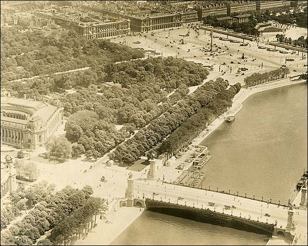 River Seine in Paris 1915 Photo Print for Sale