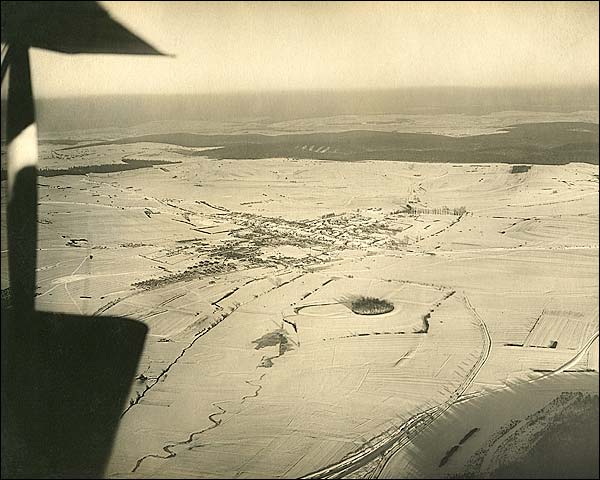 Aerial View of Souilly, France WWI Photo Print for Sale