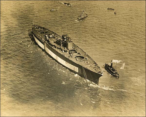 USS Maryland BB-46 Launch 1920 WWI Era Photo Print for Sale