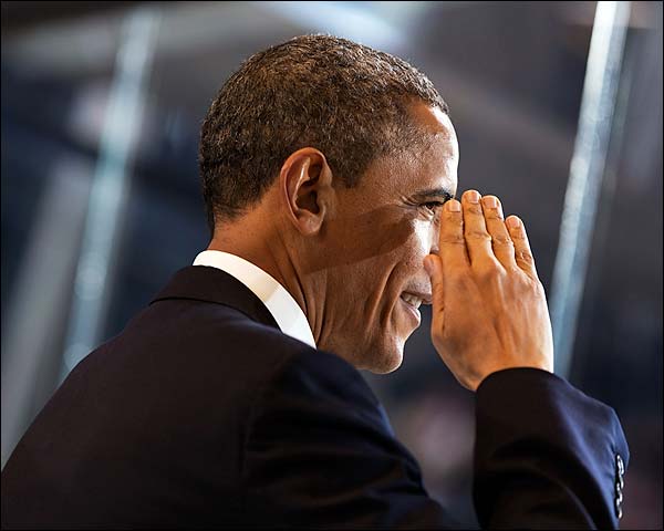 President Obama Salutes Military at Inaugural Parade 2013 Photo Print for Sale